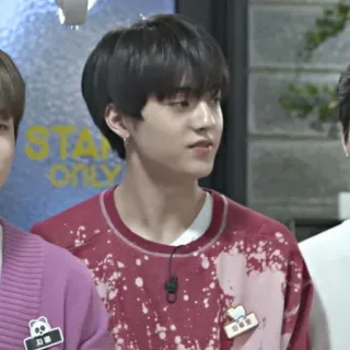 🦦 add31483 스태프 ONLY person, korean, staff only, man, clothing whatsapp sticker