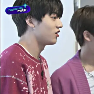 🦦 e912f7b4 TREASURE MAP person, treasure map, k-pop, Korean, boy whatsapp sticker