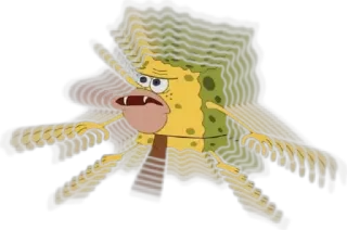 😳 2b3cd1e5 Spongebob Spongebob, meme, funny, cartoon telegram sticker