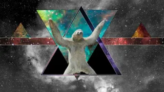 😎 6667dd2f sloth, space, galaxy, animal, triangle, funny, meme, abstract telegram sticker