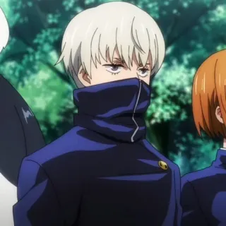 🖍 2a802b2e Toge Inumaki Jujutsu Kaisen アニメ, キャラクター, 狗巻棘, 呪術廻戦, マンガ telegram sticker