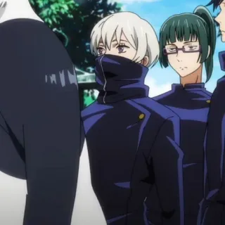 🖍 74d3bc61 Inumaki Toge Jujutsu Kaisen アニメ, 呪術廻戦, 狗巻棘, マンガ, 日本のアニメ telegram sticker