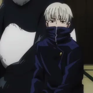 🖍 b86ea398 Toge Inumaki Jujutsu Kaisen アニメ, マンガ, 狗巻棘, 呪術廻戦, キャラクター telegram sticker