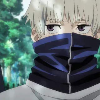 🖍 ca8fcd49 Toge Inumaki Jujutsu Kaisen アニメ, 呪術廻戦, 狗巻棘, アニメキャラクター, 漫画, ステッカー telegram sticker