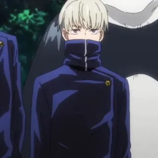 🖍 d1b76544 Toge Inumaki Jujutsu Kaisen アニメ, マンガ, キャラクター, 狗巻棘, 呪術廻戦, 呪言 telegram sticker