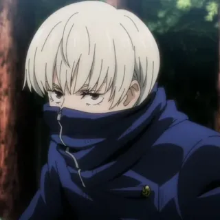 🖍 f08be772 Inumaki Toge Jujutsu Kaisen アニメ, 少年, 狗巻棘, 呪術廻戦, キャラクター, 魔法使い telegram sticker