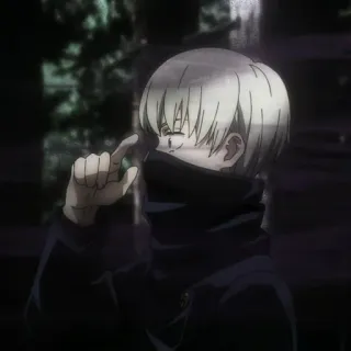 🖍 ff6ae2e6 Toge Inumaki Jujutsu Kaisen アニメ, 狗巻棘, 呪術廻戦, マンガ, キャラクター, 呪言 telegram sticker