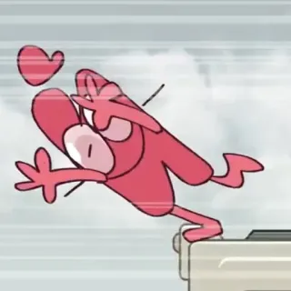 😶 aa549a69 Four Battle for Dream Island bfdi, animação, número, amor telegram sticker