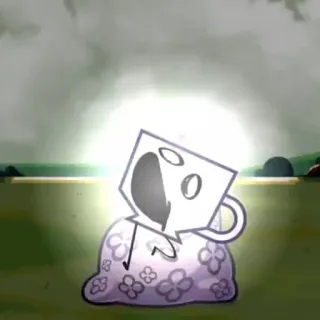 😱 7acc0c17 Teardrop Battle for Dream Island character, battle, dream, island, bfdi, object telegram sticker