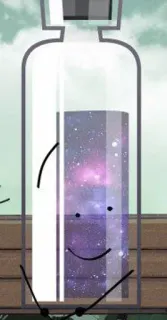 🙂 37103731 chai, thiên hà, hoạt hình, vật thể, nhân vật telegram sticker