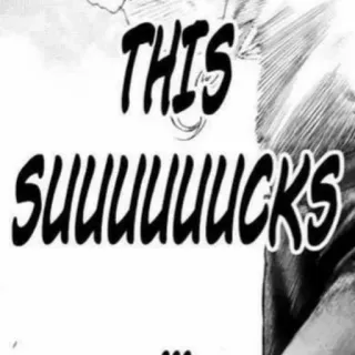 😒 7181eb4d THIS SUUUUUUCKS... 文本, 短语, 表达, 脏话 telegram sticker