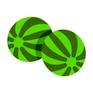 🍉 3e3e55bf 수박, 과일, 여름, 초록색, 음식 telegram sticker