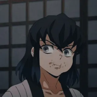 ✨ 5b525416 Inosuke Hashibira Demon Slayer Anime, Demon Slayer, Inosuke, Inosuke Hashibira, Personnage telegram sticker