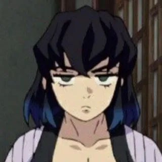 ✨ a0ee0c25 Inosuke Hashibira Demon Slayer Anime, Demon Slayer, Inosuke, Inosuke Hashibira, Personnage telegram sticker