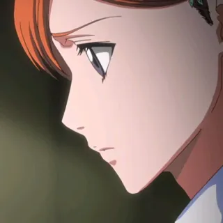 🙁 e8f108c6 Аниме, Портрет, Женщина, Иллюстрация telegram sticker