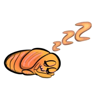 😴 48f7197b 睡觉, 睡眠, 困, zz, 卡通, 放松, 休息 telegram sticker