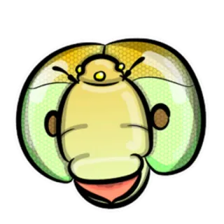 😄 def899aa 昆虫, 虫子, 卡通, 动物, 可爱 telegram sticker