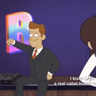 😍 b415a700 I know Loan is a real cabal-buster star telegram sticker