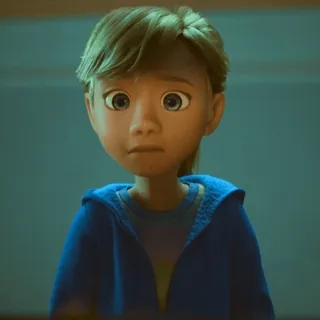 👀 1b7b5cee Riley Andersen Inside Out Cartoon, Trauer, Emotion, Figur, Mädchen, Film telegram sticker