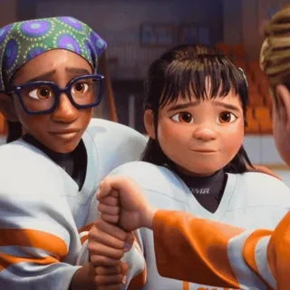 🤜 a5a194a8 Growing Fangs Animation, wachsende Zähne, Disney+, Kurzfilm, Charakter, Freundschaft, Hockey telegram sticker