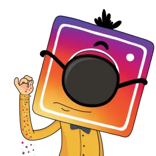 instagram telegram stickers