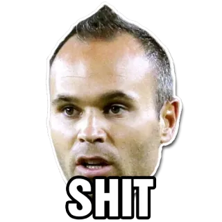 😧 f13a25b8 SHIT ekspresi, kata kasar, umpatan, wajah, pria telegram sticker