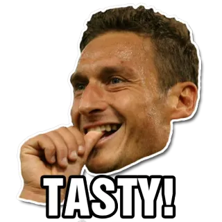 😛 faaf17e3 TASTY! enak, makanan, makan, pria, potret telegram sticker