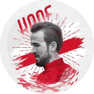 ⚽ f19971e9 Harry Kane HOOF soccer, football, Harry Kane, England, sports telegram sticker