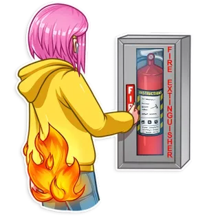 Internet Addiction telegram stickers