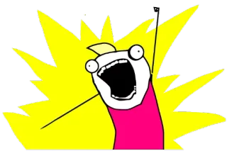 🙌 f4a8c746 Meme, Kartun, Berteriak, Marah, Semangat, Lucu telegram sticker