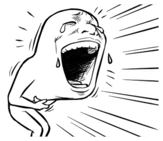 😂 28ff435c piangere, urlare, emotivo, arrabbiato, triste, angoscia, stress telegram sticker