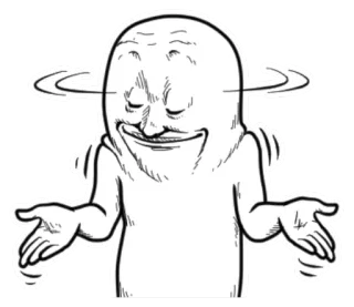 🤷 b9c0970d obojętność, wzruszenie ramionami, dezorientacja, pytanie, emocje, wyraz telegram sticker