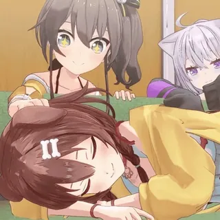 🖐 9b77fba3 Аниме, Витубер, Милый, Каваий telegram sticker