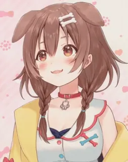 😉 ae717fa1 Inugami Korone Аниме, Витубер, Собака, Девушка, Виртуальный ютубер, Hololive telegram sticker