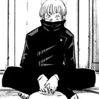 🍣 9149c2ec Inumaki Toge Jujutsu Kaisen Аниме, Манга, Персонаж, Инумаки, Магическая битва telegram sticker