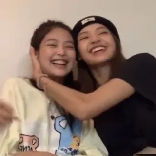 🏹 8cdf5dd3 vrouwen, vriendschap, lachend, blij, portret, mensen telegram sticker