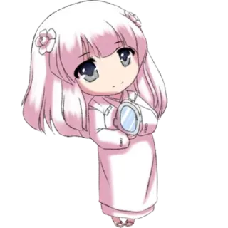 🙃 506057d8 อนิเมะ, มังงะ, น่ารัก, จิบิ, ผู้หญิง telegram sticker