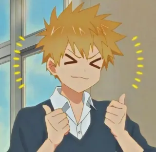 🔰 1b4d2c5b アニメ, 男の子, いいね, 幸せ, 漫画 telegram sticker