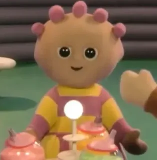 🚃 397f3c4d Igglepiggle In the Night Garden... igglepiggle, in the night garden, tv show, children's show telegram sticker