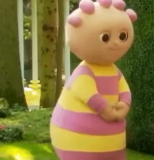 🚙 674acbda Igglepiggle In the Night Garden cartoon, igglepiggle, children's show, night garden telegram sticker