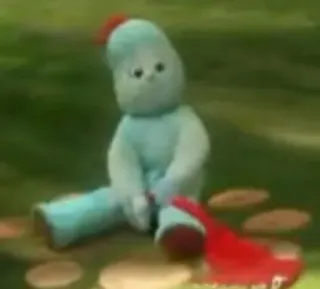 🚙 837007b3 Igglepiggle In the Night Garden... igglepiggle, in the night garden, cartoon, tv show, childrens program telegram sticker