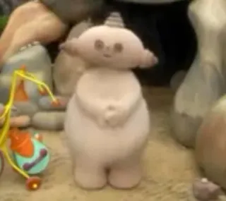 🍜 884e1406 Igglepiggle In the Night Garden... tv show, children's show, igglepiggle, cute, friendly telegram sticker