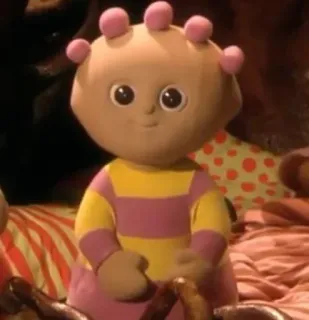 🍤 891bfdd4 Igglepiggle In the Night Garden children's show, igglepiggle, tv character, night garden, kids telegram sticker