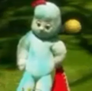 🍫 ddb7acd8 Igglepiggle In the Night Garden tv show, children, cartoon, character telegram sticker