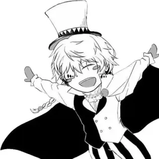 🤕 e70c07b5 Аниме, Манга, Милый, Счастливый, Мультфильм whatsapp sticker