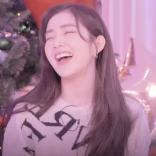 🐚 fc868566 femme, rire, joyeux, gai, souriant, personne, portrait telegram sticker