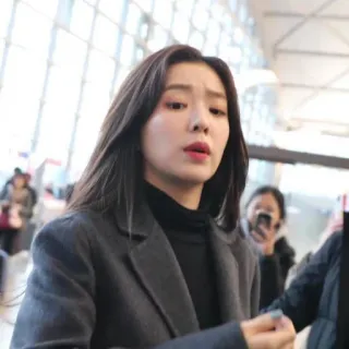 🤨 86a41842 Irene K-Pop, Sänger, Promi, Frau, Mode telegram sticker