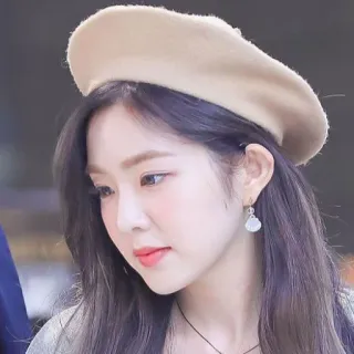 📚 b874a9f4 Frau, Person, Baskenmütze, Porträt, Koreanisch, Gesicht telegram sticker