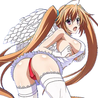 😲 40fe5716 Аниме, Девушка, Персонаж, Сексуальный, Фанатское творчество, Манга telegram sticker