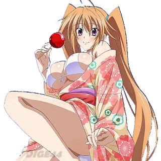 🍭 fdbb68a0 Аниме, Девушка, Сексуальная, Бикини, Женщина telegram sticker